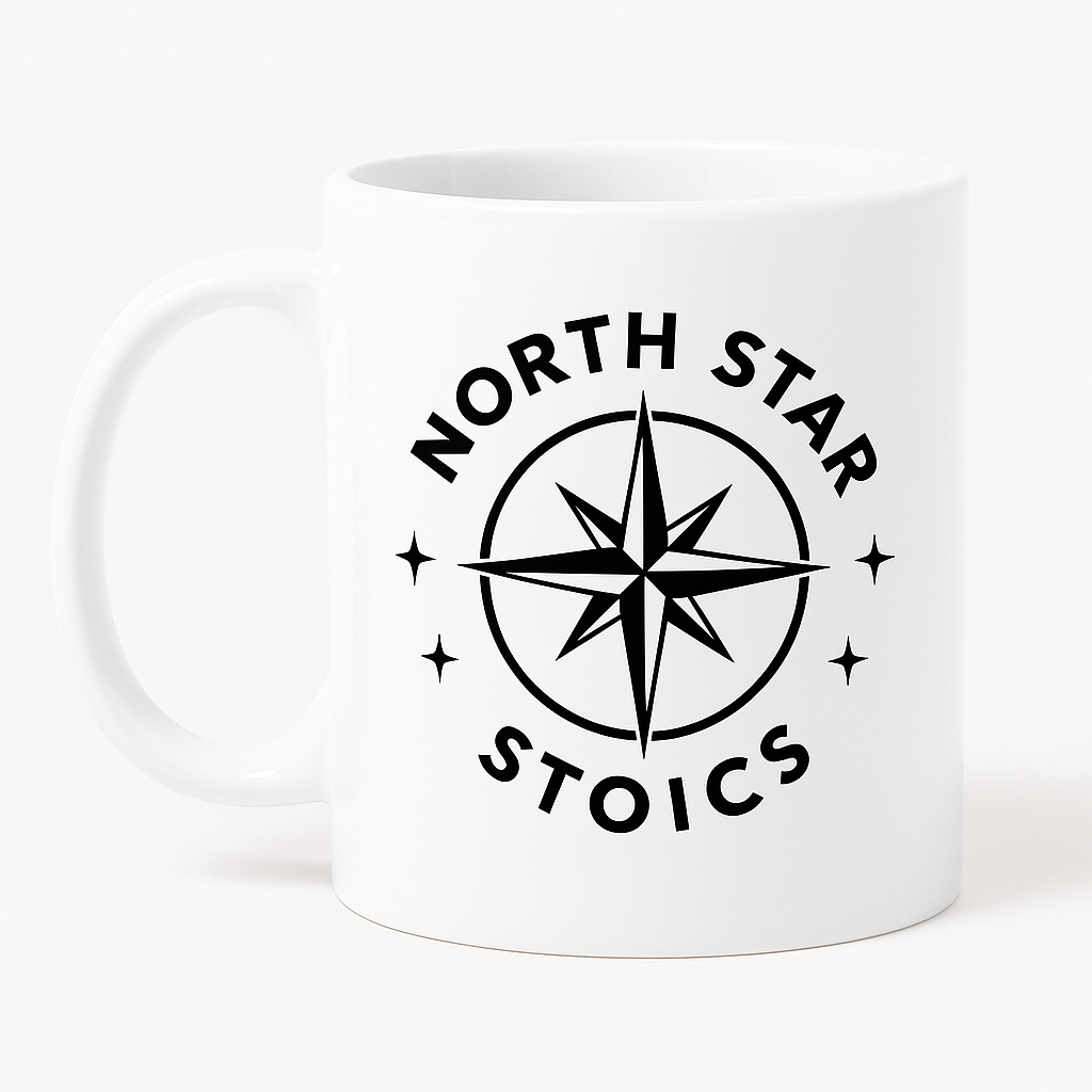 North Star Stoics White Mug